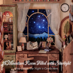 Dolphin Island Starlight LED starry sky highlights a magical night ambiance.