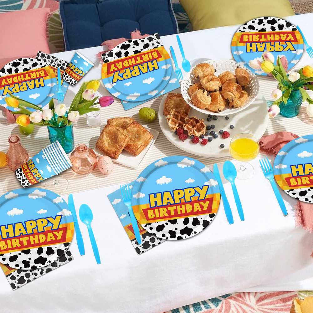 Domment cow-cloud spoons lighten mealtime with easy handling.