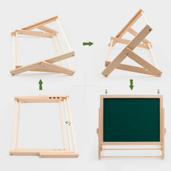 Donmills Portable art easel for homes and classrooms.