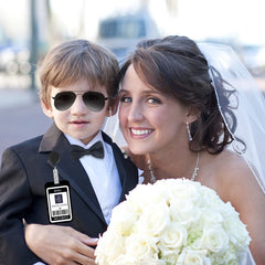 Donsaji ring security sunglasses designed for children at events