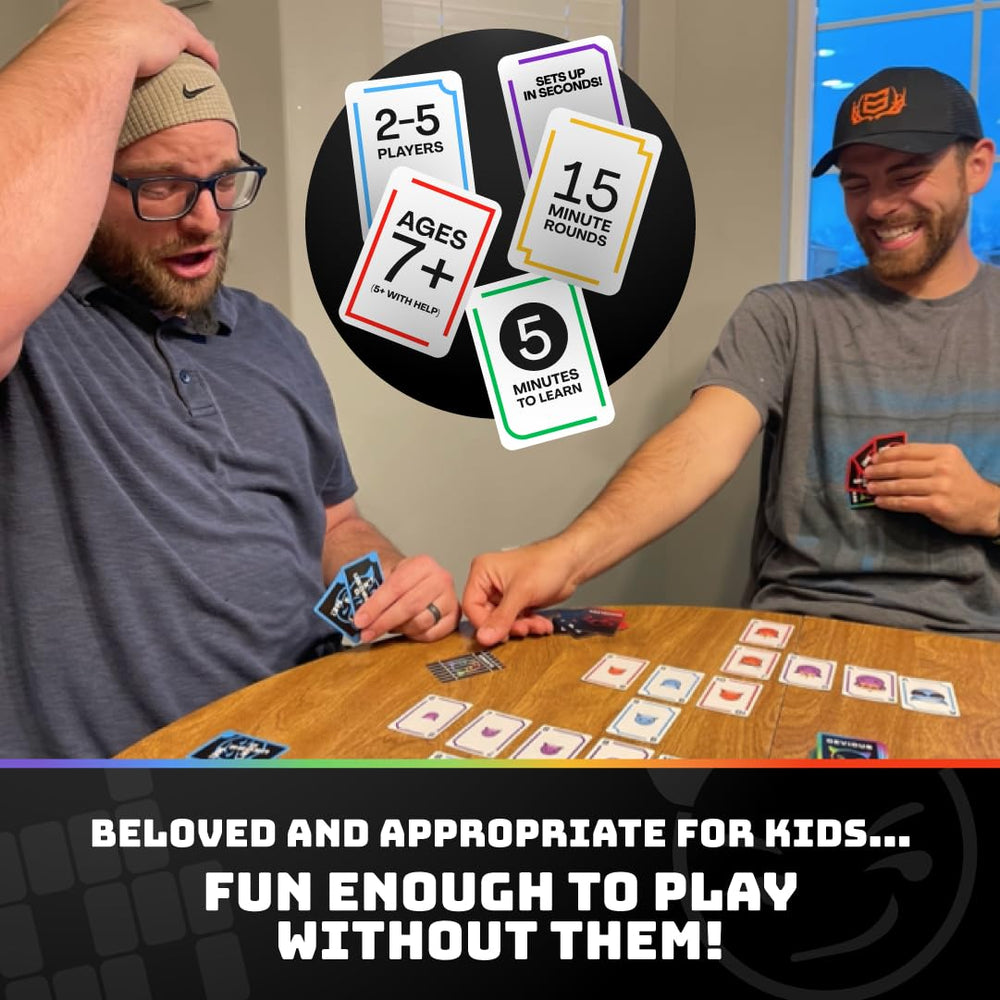 Family game night setup with Don't Cross Me for easy entertainment.