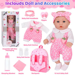DONTNO baby doll clothes set for mix-and-match dress-up adventures.