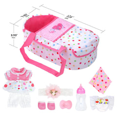 DONTNO burp cloth and diaper for nurturing role-play