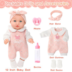 DONTNO gift box doll with pacifier enhances unboxing and gifting