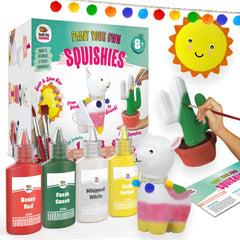 DOODLE HOG Alpaca Squishy Paint Set box with all-in-one kit for creative painting