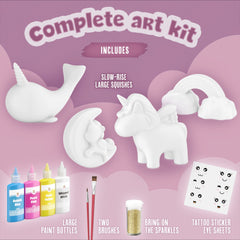 DOODLE HOG paints in bright colors for DIY squishy art.