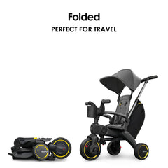 DOONA Liki Trike S3 Greyhound adjustable backrest for comfortable rides