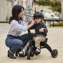DOONA Liki Trike S3 Greyhound soft-ride wheels handle outdoor paths