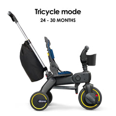 DOONA Liki Trike S3 Royal Blue dual steering system aids guidance