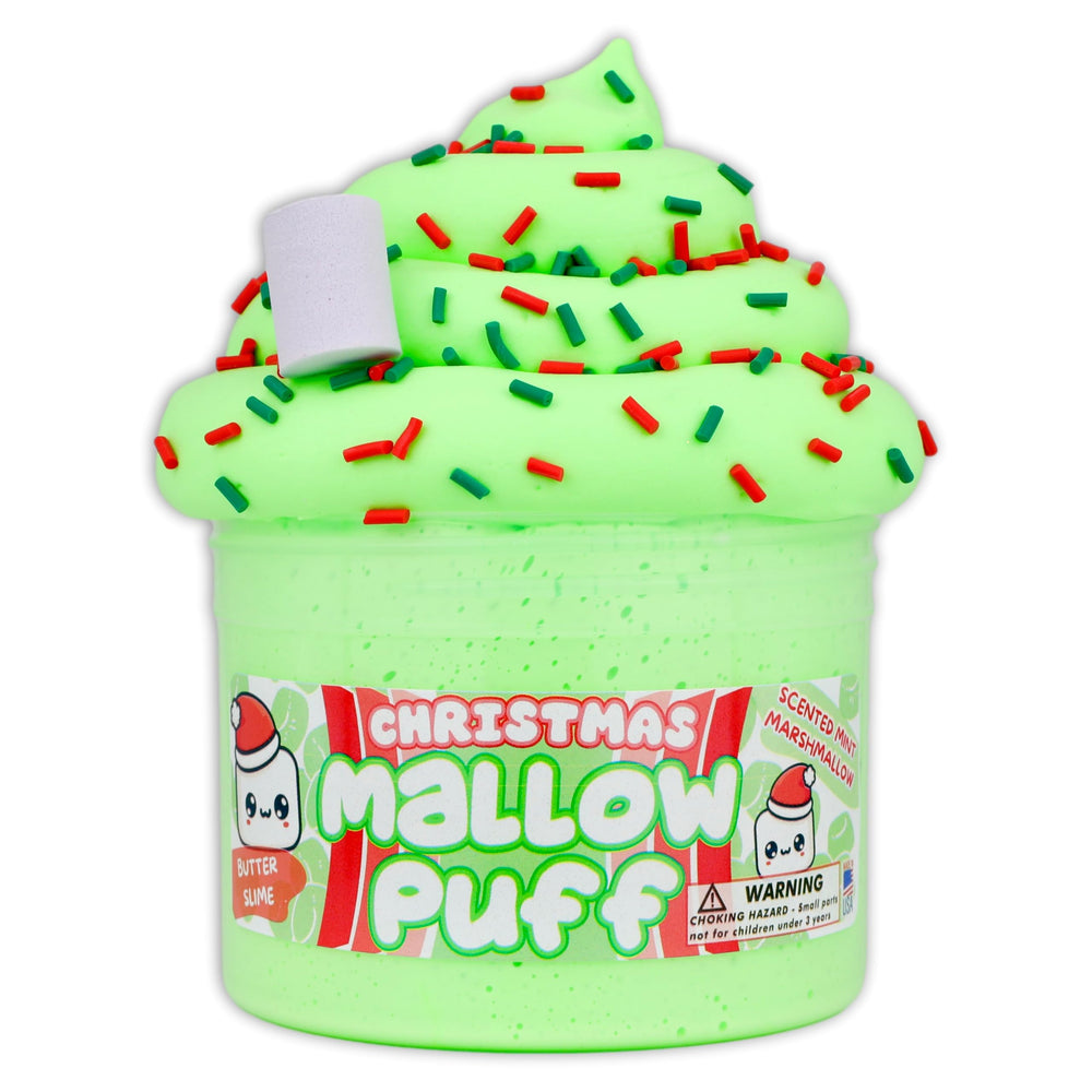 Dope Slimes Christmas Mallow Puff marshmallow scent enhances festive play