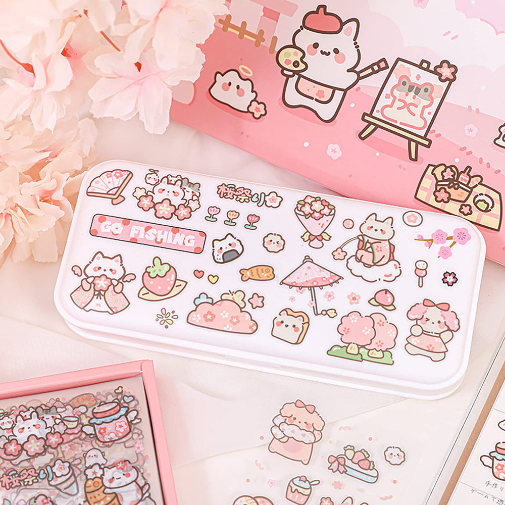 Doraking journal and scrapbooking stickers with precise printing for detail