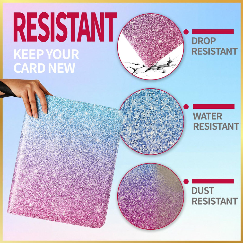 Dosanlues 60-page removable sleeves offer clear visibility and flexible expansion.