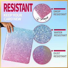 Dosanlues 60-page removable sleeves offer clear visibility and flexible expansion.