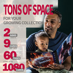 Dosanlues durable storage for protecting sports cards during travel