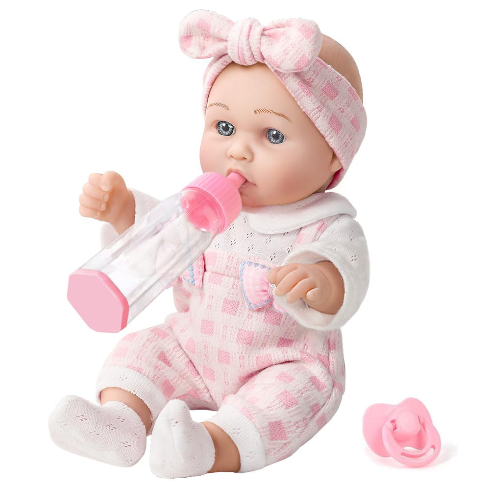 DOTVOSY 12inch doll with clothes invites imaginative nurturing play for little ones.