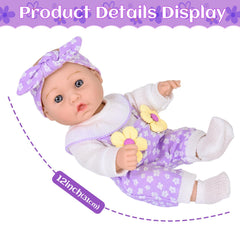 DOTVOSY clothes and accessories encourage dress-up and collaborative pretend care.