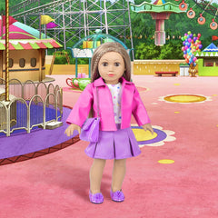 DOTVOSY headband completes cute hairstyles during pretend styling sessions.