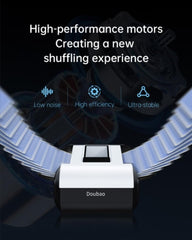 Doubao Card Shuffler 2-deck capacity suits poker, UNO, and more.