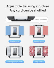 Doubao Card Shuffler low-noise operation minimizes distractions.