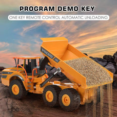 DOUBLE E Volvo RC dump truck remote control for easy operation