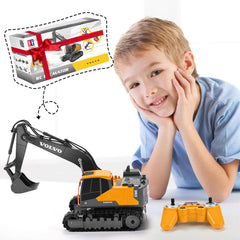 Double E Volvo RC excavator packaging ready for gifting