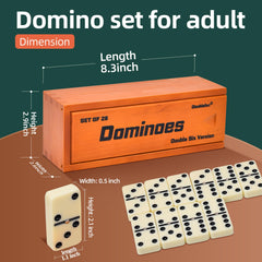 Doublefan balanced domino tiles ensure smooth, consistent gameplay.
