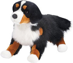 Douglas Alps Bernese Mountain Dog plush full-body view for soft cuddles