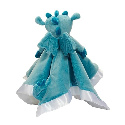 Douglas Baby Demitri Dragon Snuggler embroidered details enhance tactile appeal