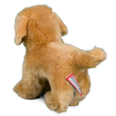 Douglas Chap Golden Retriever plush soft, velvety fabric for cozy hugs.