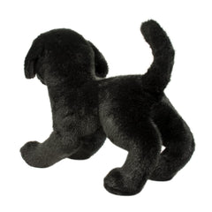 Douglas Chester Black Lab plush expressive eyes enhance lifelike storytelling.