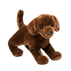 Douglas Cocoa plush face with a friendly expression for imaginative play