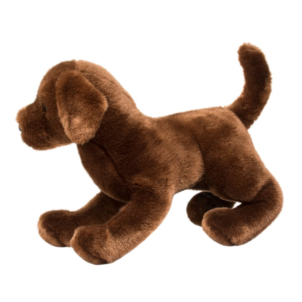 Douglas Cocoa plush fur features a soft chocolate brown coat for cuddles