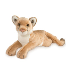 Douglas Kelso Mountain Lion plush with ultra-soft fabric for cozy play.