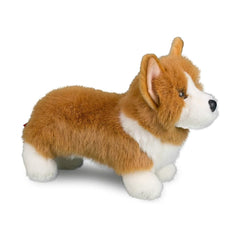 Douglas Louie Corgi plush ears emphasizing breed charm