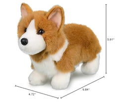 Douglas Louie Corgi plush gift-ready presentation
