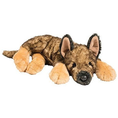 Douglas Mya German Shepherd plush dog, soft 16-inch cuddle companion for kids ages 2+