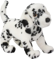 Douglas Winston Dalmatian plush face with friendly amber eyes for cuddling and imaginative play