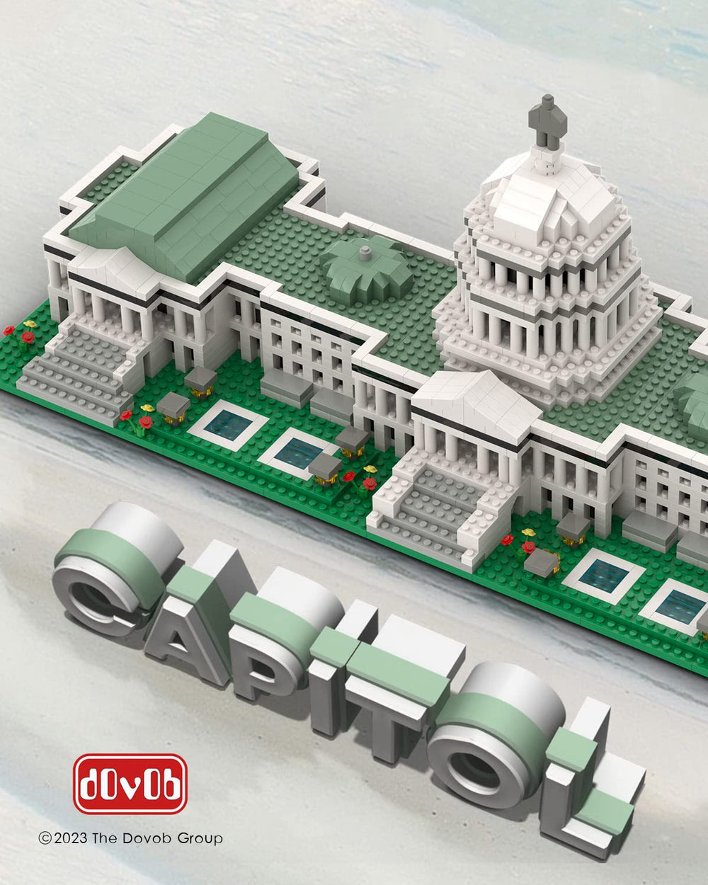 dOvOb 3D puzzle Capitol collection for education and decor