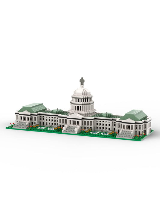 dOvOb Capitol Building model assembled for display and inspiration