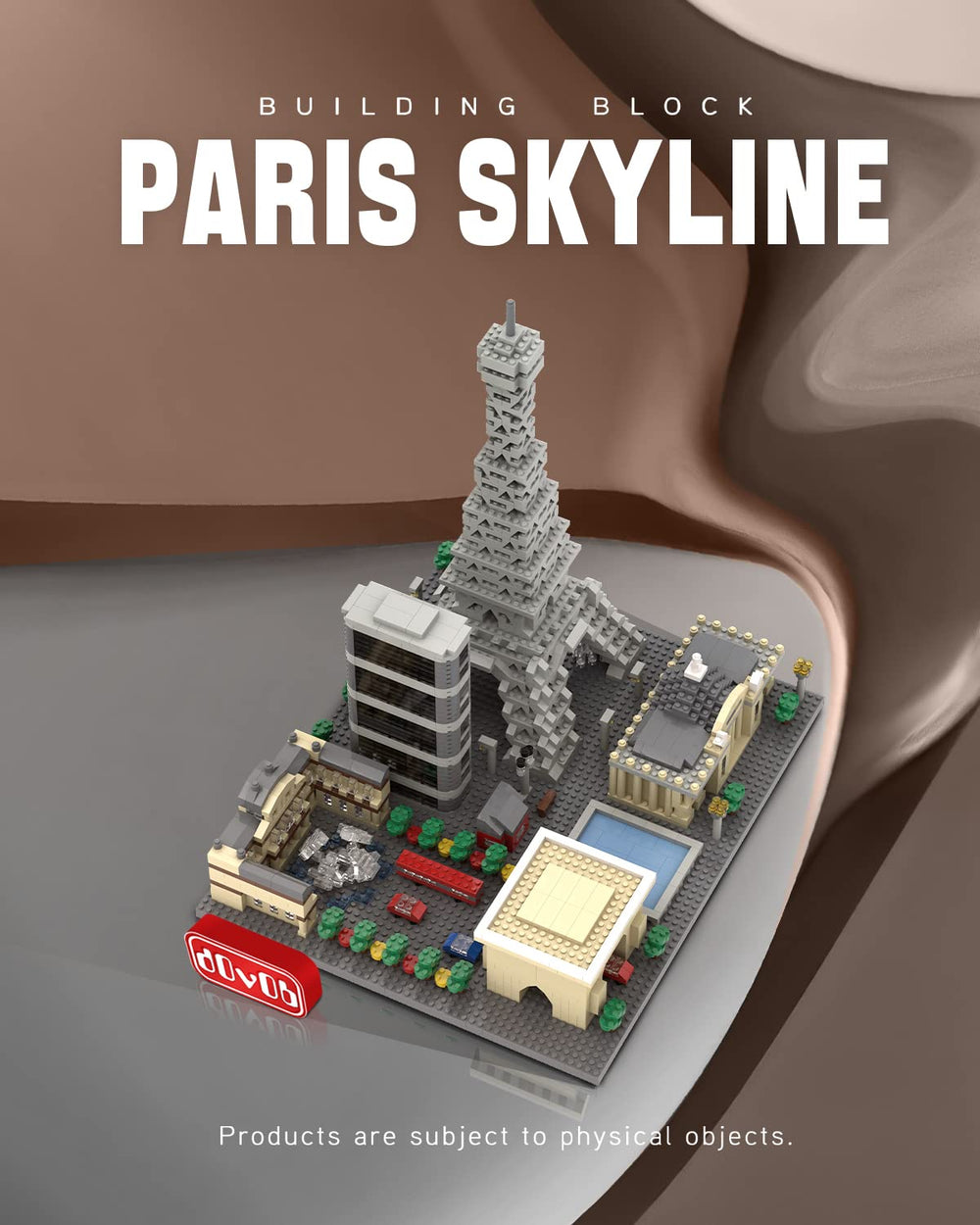 dOvOb Champs-Elysees corner emphasizes depth for shelf presentation.