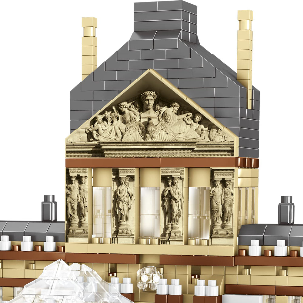 DovOb Louvre building step guide helps teamwork and focus.