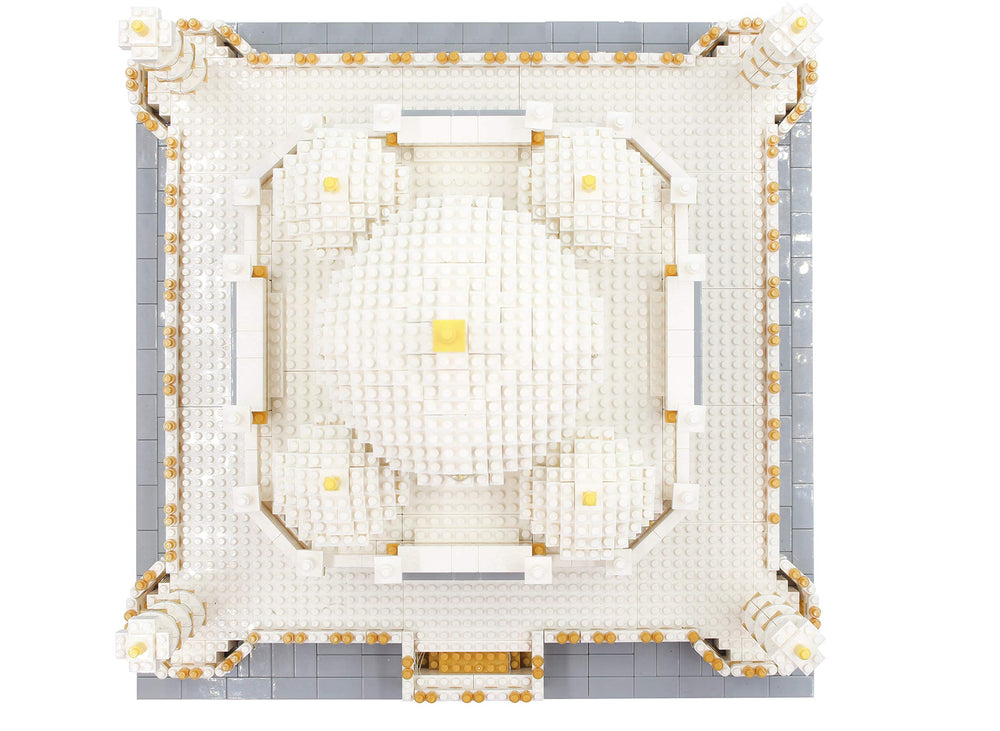 dOvOb Taj Mahal display-ready 3D art piece crafted with 4000 pieces.