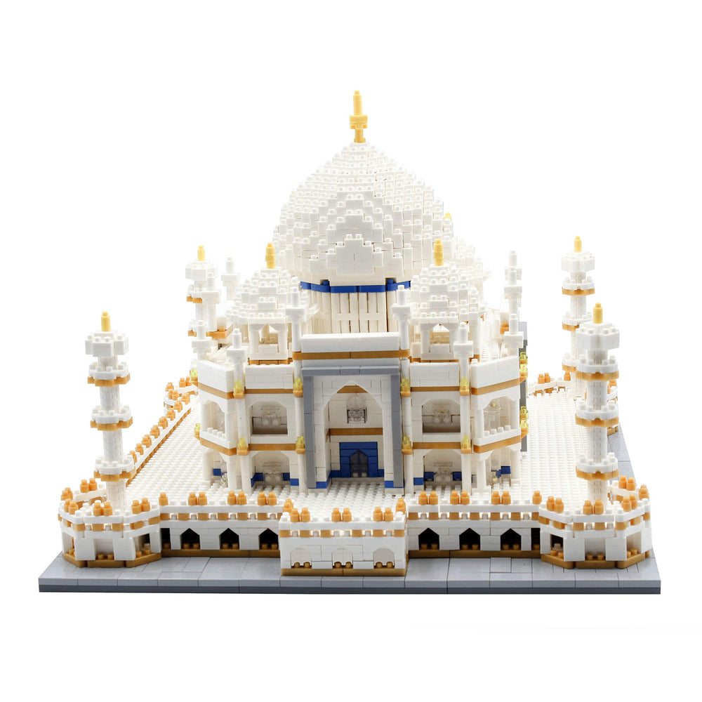 dOvOb Taj Mahal micro blocks assembly guide visualization for mindful creativity.