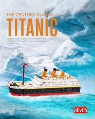 dOvOb Titanic mini blocks color guide and step-by-step instructions.