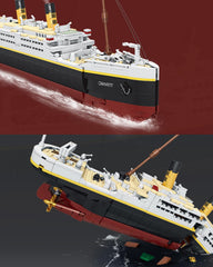 The dOvOb Titanic model serves as a collectible display piece for mantel or desk.