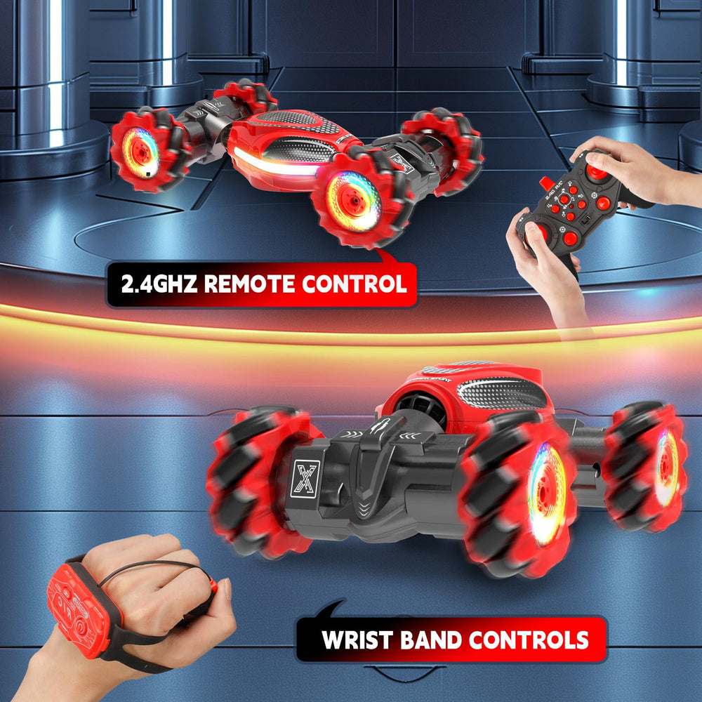DOVQISK remote control 24GHz for responsive steering in fun kids' races.