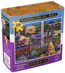 Dowdle Puzzle Washington DC Mall 500-piece Eska board for lasting use.