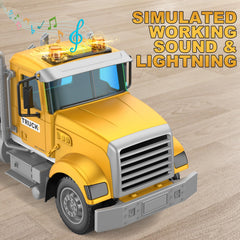 Dowellin bulldozer toy with realistic design inspires construction play.