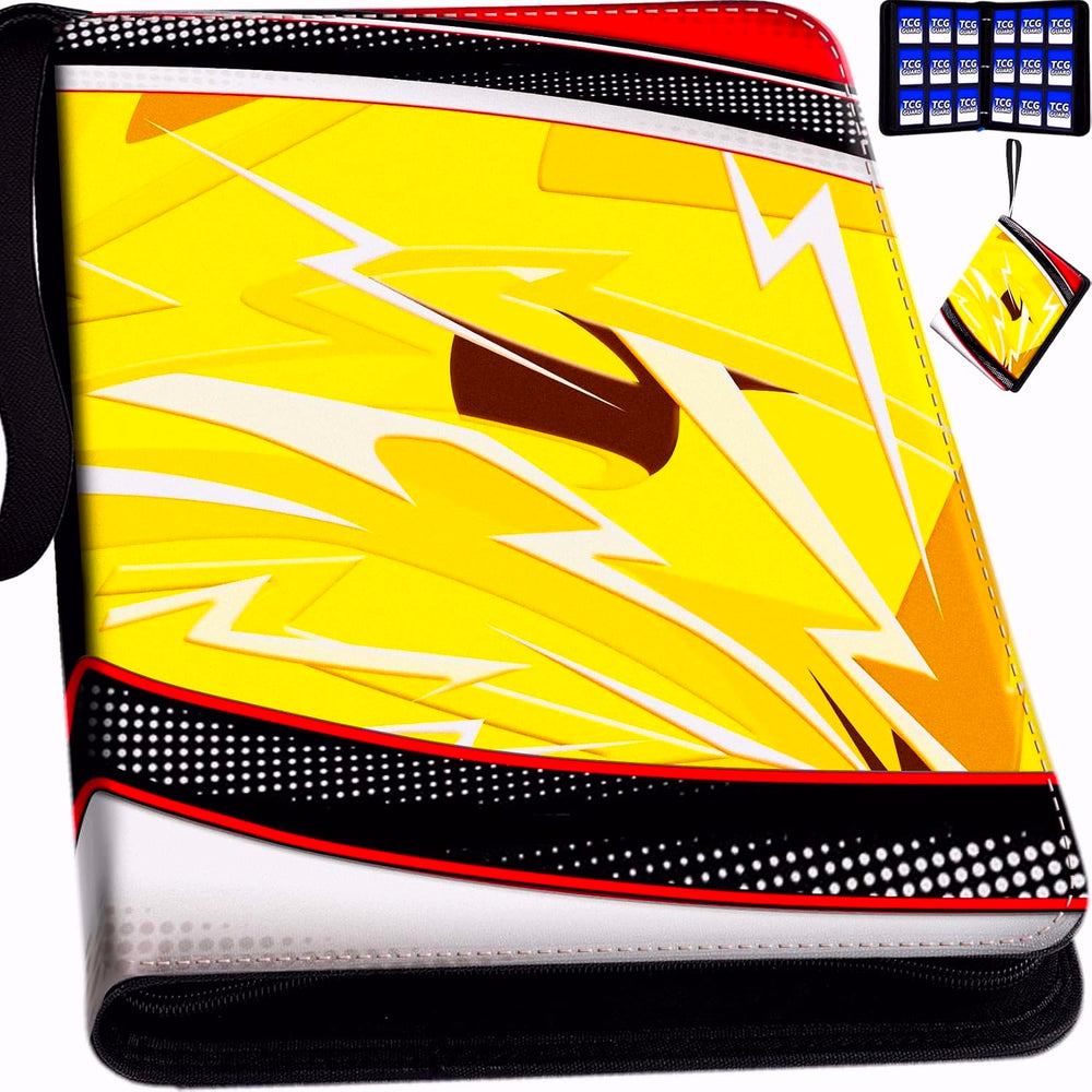 DOXUA 1008 card binder cover in yellow provides durable protection for collections.