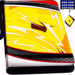 DOXUA 1008 card binder cover in yellow provides durable protection for collections.